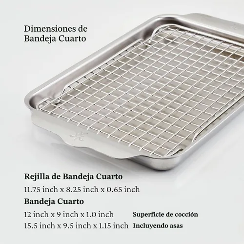 Vista 5 de Hestan Provisions OvenBond - Juego de 7 piezas Gourmet Essentials de acero inoxidable de tres capas
