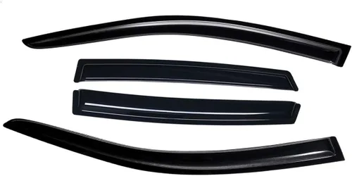 Vista 3 de Lightronic Visera de ventana de ventilación automática de montaje exterior extraduradera, se adapta a Toyota Corolla iM Hatchback 2017-2018