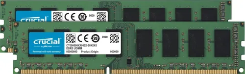 Vista 2 de Crucial memoria DDR3L UDIMM única sin búfer