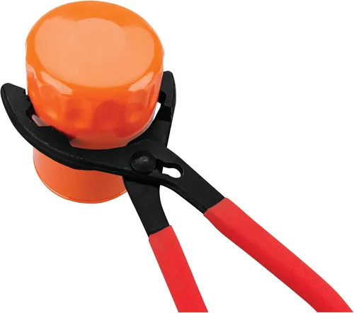 Vista 6 de Performance Tool W54311 Alicates grandes para filtro de aceite de mandíbula recta, 1-7/8 pulgadas a 4 pulgadas, ajustables, rojo/negro