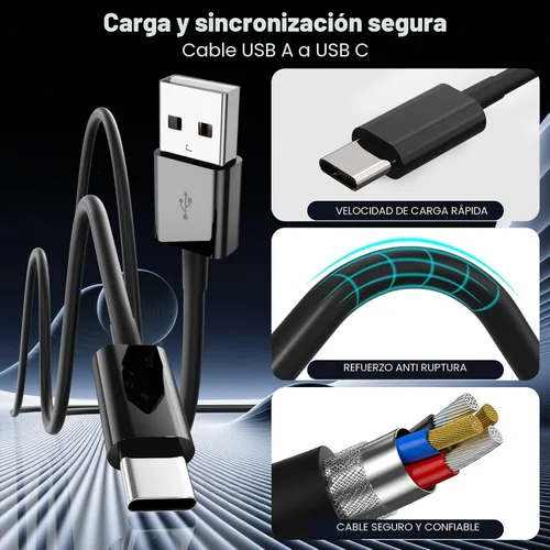 Vista 5 de Cable Carplay de coche para iPhone 17/16/15, iPhone 16/15 Plus17/16/15 Pro 17/16/15Pro Max, cargador USB A a USB C para Carplay USB C, cable USB C