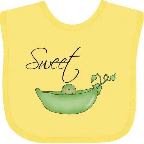 Vista 21 de inktastic Babero para bebé Sweet Pea
