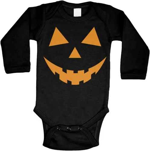 Vista 38 de Tcombo Pumpkin Face - Body Jack O' Lantern Naranja - Cara de calabaza negra