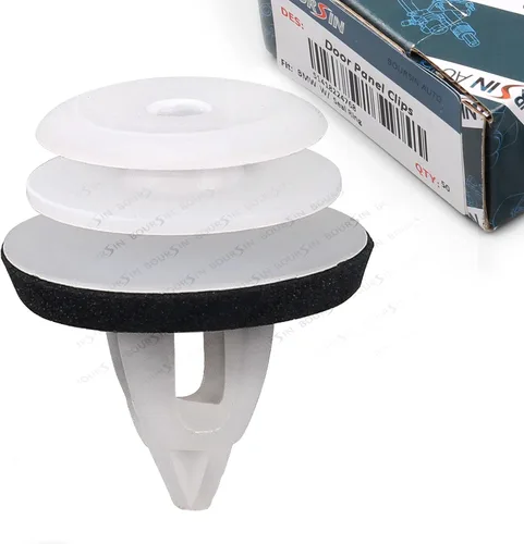 Vista 10 de 30 piezas de clips de retención para panel de guarnición de puerta interior para BMW E46 E90 E91 E92 E93 E60 E61 E53 E83 E71 E72 E85 3, 5 Series M3