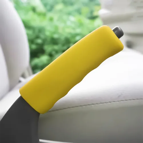 Vista 3 de BESULEN Funda de freno de mano para automóvil, funda antideslizante de silicona para freno de mano, protector decorativo en forma de onda