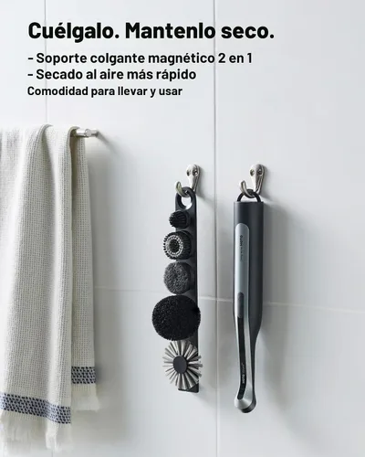 Vista 6 de HOTO Wand™ Plus - Fregador giratorio eléctrico inalámbrico de mano