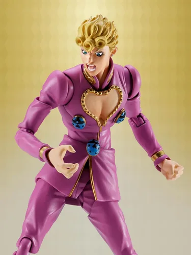 Vista 6 de TAMASHII NATIONS - JoJo's Bizarre Adventure - Giorno Giovanna S.H.Figuarts Action Figure