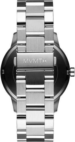 Vista 2 de MVMT Reloj de perfil para hombres y mujeres Reloj minimalista analógico de acero inoxidable