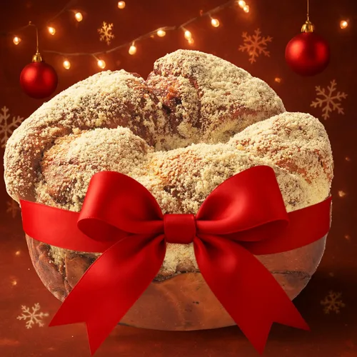 Vista 4 de Cinnamon Babka Pastel de café, pasteles de desayuno artesanales Regalos de comida de cumpleaños para mujeres Kosher, sin lácteos, sin nueces