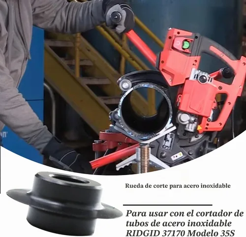 Vista 5 de 33170 E-2558 Rueda de repuesto para cortador de tubos Ridgid 30,40