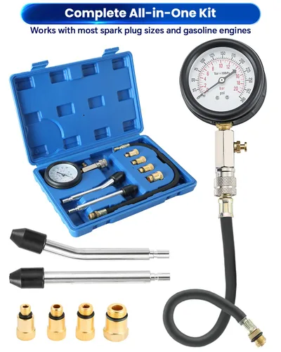 Vista 7 de ATP Probador de compresión Herramienta automotriz Kit de probador de compresión de cilindro de motor profesional
