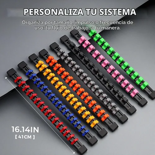 Vista 8 de Reniteco Juego de organizador de enchufes, paquete de 3, unidad de 1/2" x