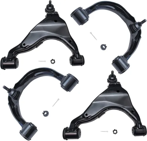 Vista 70 de Detroit Axle - Kit de brazos de control delantero para Acura 2004-2008 TSX 2003-2007 Honda Accord, 2 ensamblajes de brazos de control inferiores 2