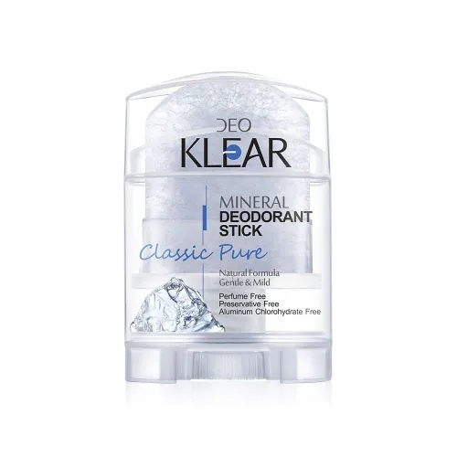 Vista 4 de Desodorante natural de piedra de alumbre, desodorante de cristal, sal mineral sin perfume para mujeres, hombres y adolescentes, piedra de alumbre