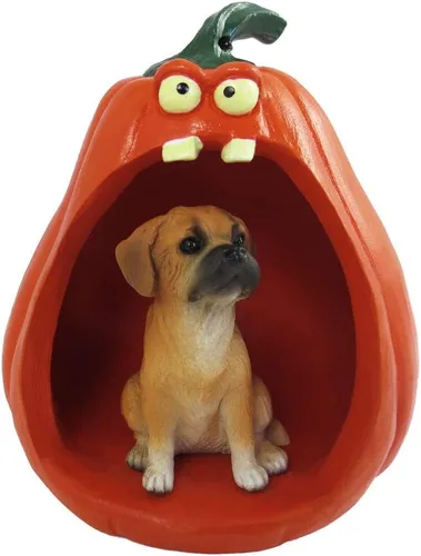 Vista 111 de Conversation Concepts Figura de Corgi galés de Halloween y calabaza Welsh Corgi Pembroke