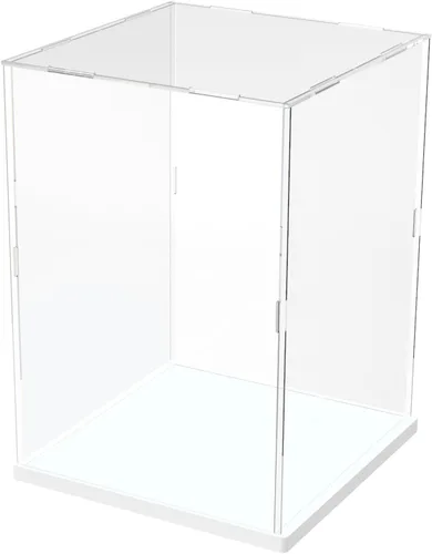 Vista 21 de Choowin Vitrina de acrílico para casco de Lego Star Wars para casco de Lego Capitán Rex, vitrinas de acrílico transparente grueso