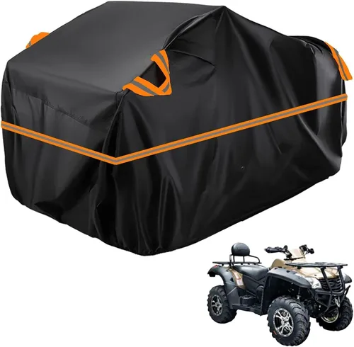 Vista 42 de Cubierta para ATV impermeable compatible con Arctic Cat H1 EFI TRV Cruiser 4x4 2011, cubierta de 210D para vehículos de 4 ruedas, cubierta para quad
