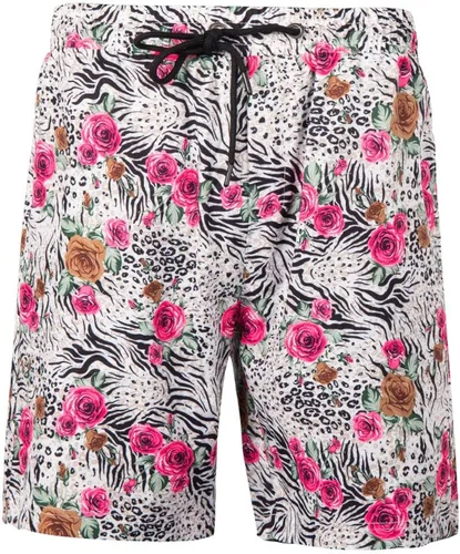 Vista 4 de Mens Flower Short Set 2 Piece Outfits Casual Button Down Shirts