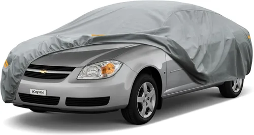 Vista 69 de Kayme Funda de Coche de Servicio Pesado Impermeable para Todo Tipo de Clima, Ajuste Personalizado para Tesla Model S, Cubierta Exterior Completa