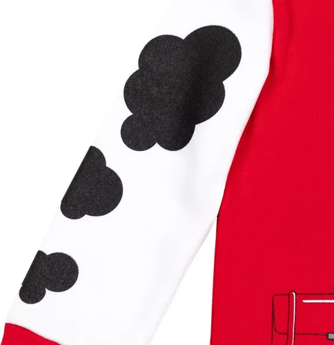 Vista 3 de Nickelodeon Paw Patrol Marshall - Sudadera con capucha de forro polar para niños pequeños