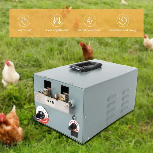 Vista 3 de Máquina de debeaking de pollo Actualización automática Máquina de debeaking eléctrica de pollo Máquina Debeaker de pollo Equipo de corte