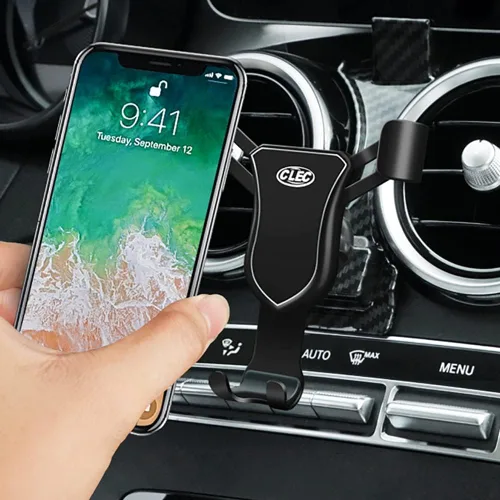 Vista 11 de Soporte de teléfono para automóvil para Benz Clase A 2019-2021 Clase CLA 2020-2021, soporte de teléfono celular apto para tablero de ventilación