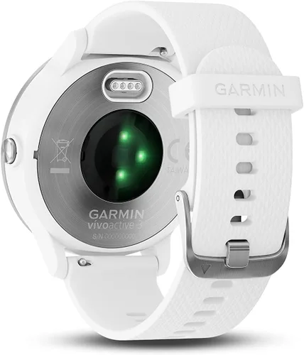 Vista 7 de Garmin vívoactive 3 GPS Smartwatch - Blanco y inoxidable renovado