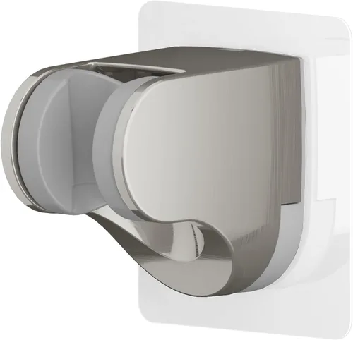 Vista 9 de KAIYING Soporte de cabezal de ducha de mano autoadhesivo, soporte de varilla de baño y autocaravana de ángulo ajustable, soporte universal de ducha