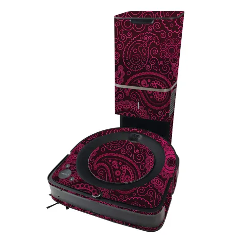 Vista 9 de MIGHTY SKINS MightySkins Skin compatible con iRobot Roomba s9+ Vacuum - Negro abstracto Funda protectora y única de vinilo Fácil de aplicar