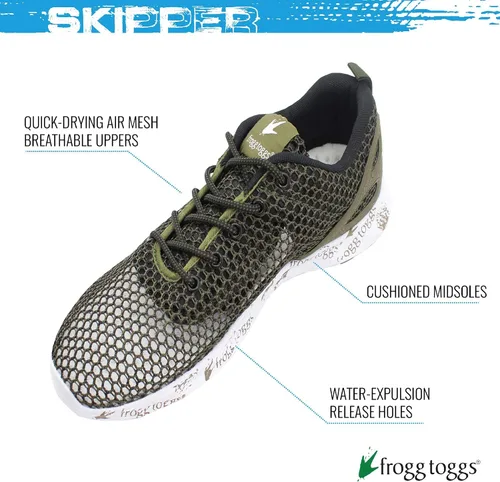 Vista 2 de FROGG TOGGS Mens Skipper Water Draining Quick Dry Sport Shoe