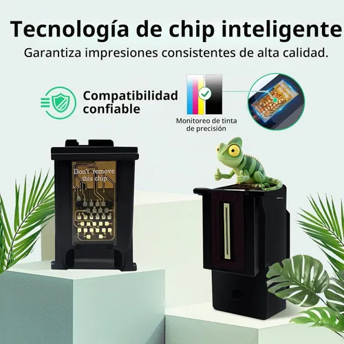 Vista 9 de Cartuchos de tinta 61XL compatibles con impresoras de tinta HP 61