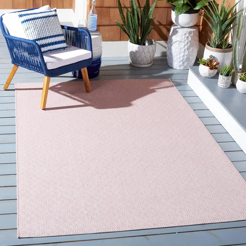 Vista 14 de SAFAVIEH Courtyard Collection CY8520 - Alfombra decorativa sólida para interiores y exteriores, impermeable, fácil limpieza, 2 x 3 pies 7 pulgadas