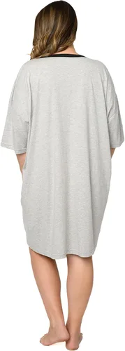 Vista 4 de Disney Camiseta de dormir para mujer, estampado de Mickey Minnie Mouse talla única y grande