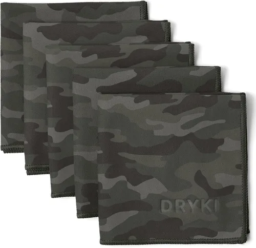 Vista 20 de DRYKI Pocket-Sized Sweat Towels - Original Sweat Absorbing Handkerchiefs Negro