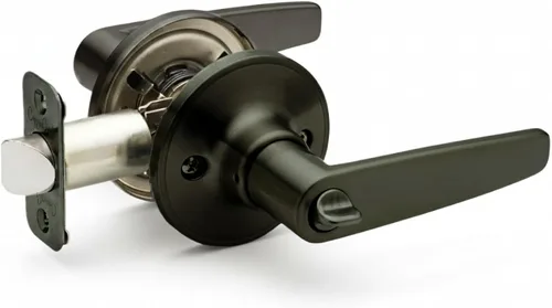 Vista 14 de Copper Creek DL1230SS - Palanca de puerta Daley con función de privacidad, acabado satinado inoxidable