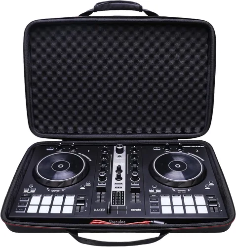 Vista 14 de LTGEM - Funda para controlador de DJ Hercules DJControl Inpulse 200 / DJControl Inpulse 200 MK2 - Bolsa de transporte protectora de viaje