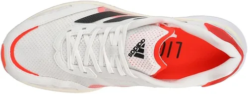 Vista 4 de adidas Adizero Boston 10 - Tenis para mujer TurboSandy Beige MetLegacy Indigo