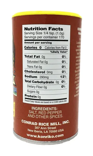 Vista 2 de Konriko - Condimento criollo 6 oz - Sin trigo - Sin gluten - Sin MSG