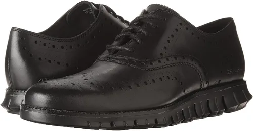 Vista 12 de Cole Haan Zerogrand Wingtip Oxford para hombre, Arena piel-costa