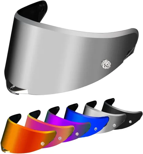 Vista 9 de PSLER Pista GP RR - Visera Pista para casco de motocicleta, repuesto para Pista GPR CORSA-R Pista GPRR RACE 3, color negro