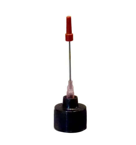 Vista 3 de Hicet 2 Botellas - Botellas de 1 oz de tamaño con punta de aguja de acero inoxidable para todos tus aceites de armas