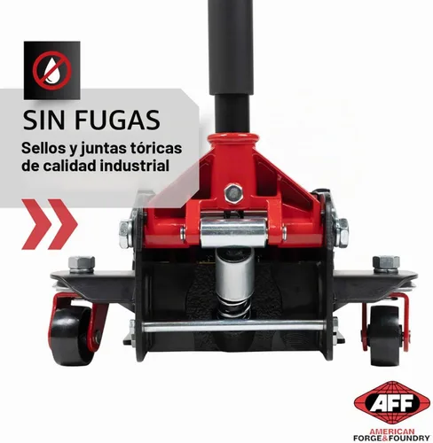 Vista 7 de AFF gato hidráulico para auto de 4 toneladas - Gato de piso con elevación relámpago - De alto rendimiento