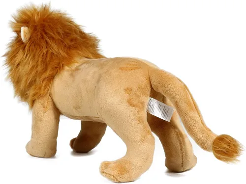 Vista 4 de Ice King Bear Peluche de león, juguete de peluche realista, 12 pulgadas de longitud