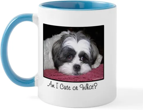 Vista 10 de CafePress Angel Shih Tzu In Clouds Taza de café de cerámica de 11 oz (11.0 fl oz)
