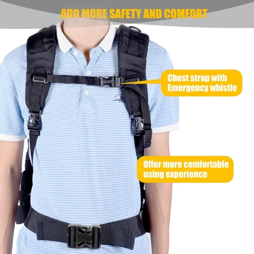 Vista 5 de Mochila para casco de motocicleta para hombre 26L