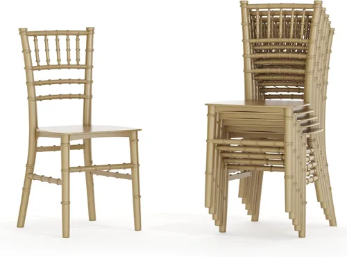 Vista 16 de Flash Furniture Silla Chiavari para Niños de Resina de Cristal Transparente para Fiestas y Eventos para Uso Comercial y Residencial