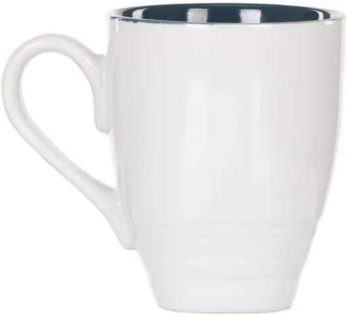 Vista 2 de Dean Crouser colección de taza de porcelana con diseño de acuarelas, bluebird