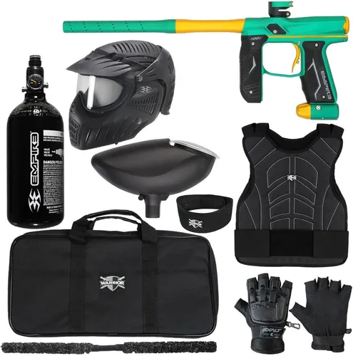 Vista 16 de Action Village Empire Axe 2.0 Nivel 2 Protector Kit de pistola de paintball