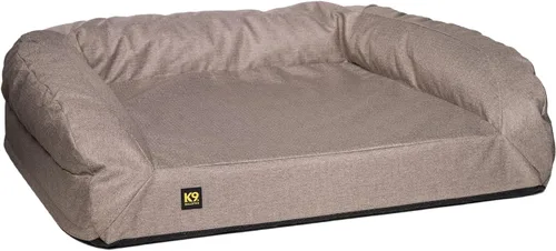 Vista 8 de K9 Ballistics Cama ortopédica resistente para perros con cojín pequeño, lavable, duradera y resistente al agua, hecha para perros de juguete y Negro