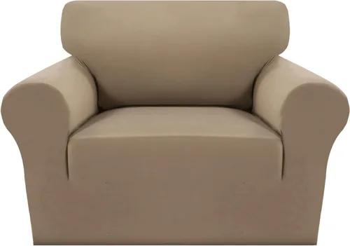 Vista 14 de MeilleMaison Funda elástica para sillón 2024, 1 pieza, lavable, protector de muebles para mascotas, funda de sofá antideslizante con parte inferior